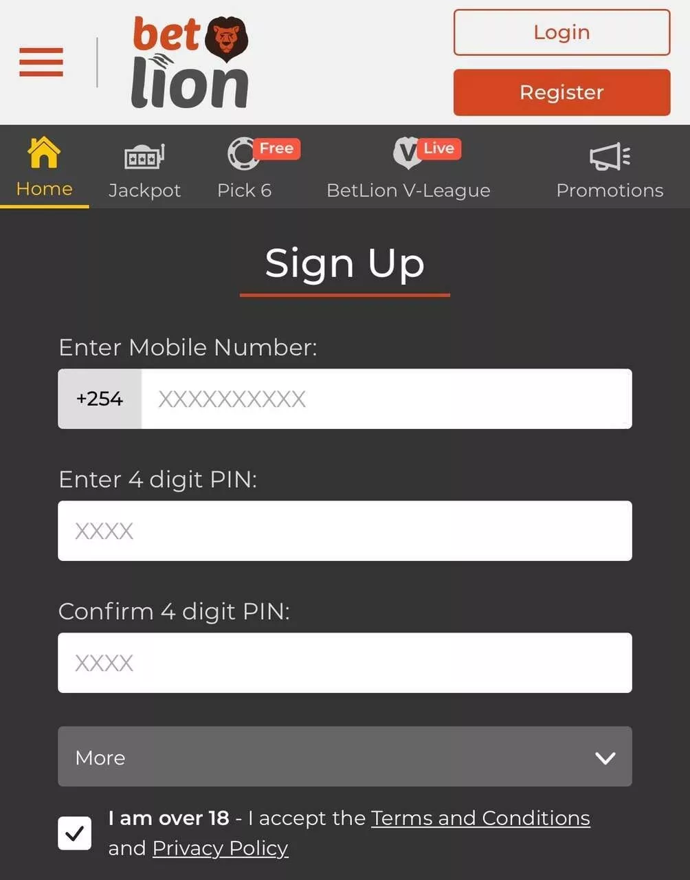 How to Deposit in BetLion